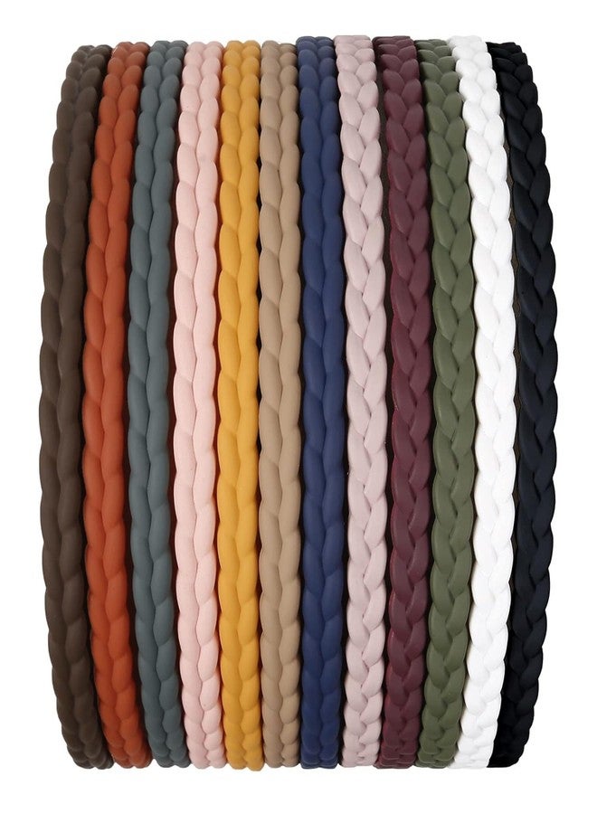 MIKONIKO 12 Pcs Plastic Headband with Teeth Simple Head Bands Combing Hairbands Hair Accessories for Girls, Teens and Women - Image 1
