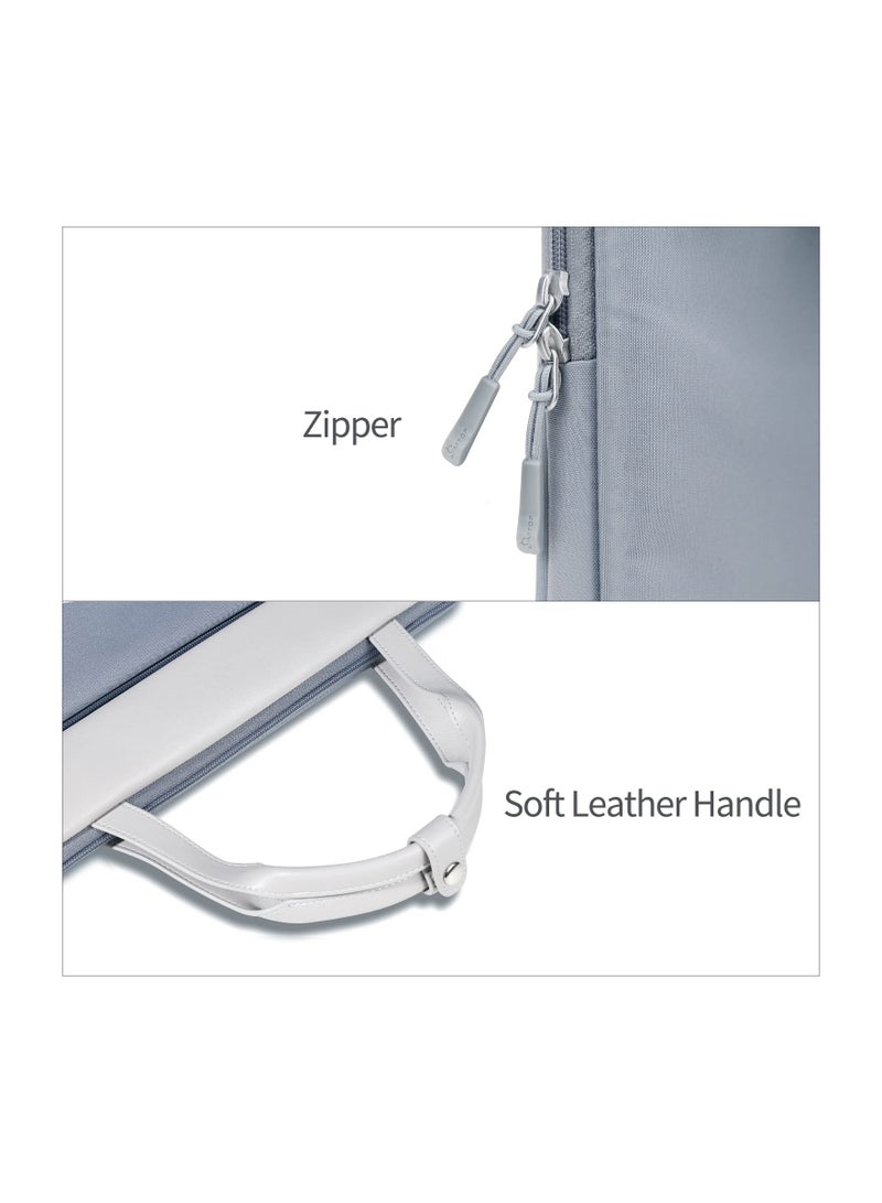 Waterproof and Dirt-Resistant Laptop Sleeve for 13-14 Inch Laptops, Stylish Polyester Case with Zipper and Handle, Ideal for School, Office, Travel, and Business, Compatible with MacBook Pro 2022. - Image 3