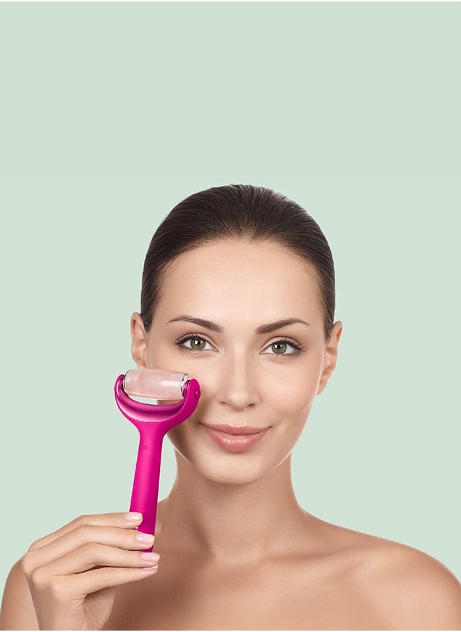 GESKE - Microneedle Face & Body Roller 9 In 1 Magenta - Image 1