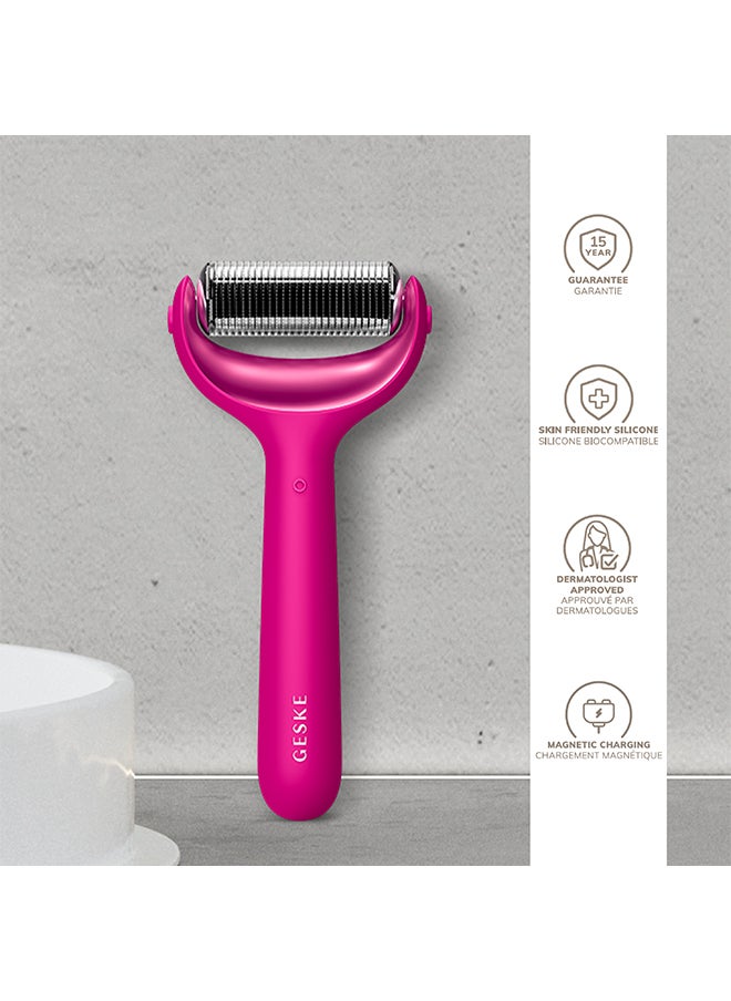 GESKE - Microneedle Face & Body Roller 9 In 1 Magenta - Image 1