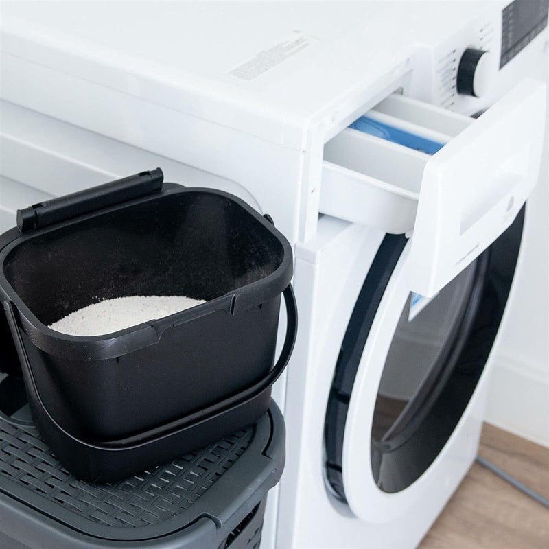 Addis 518253 Everyday Kitchen Food Waste Compost Caddy Bin, 4.5 Litre, Black - Image 5