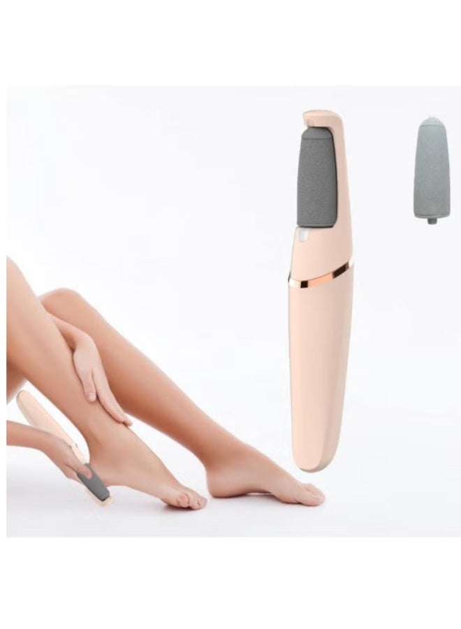 Electric Dead Skin Remover Machine Foot File Callus Pedicure Machine Double Heads Pedicure Tool Rechargeable Foot File for Women Pedicure Machine to Remove Calluses and Dead Skin - Image 1