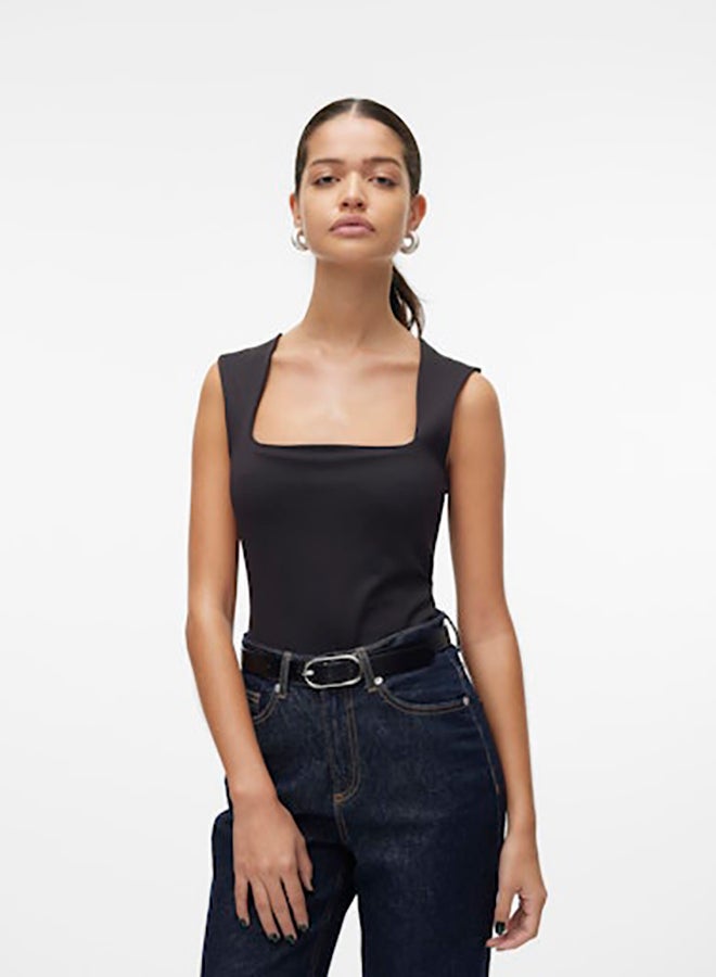 VERO MODA Vmmillion Sl Square Neck Top Jrs Noos - Image 1