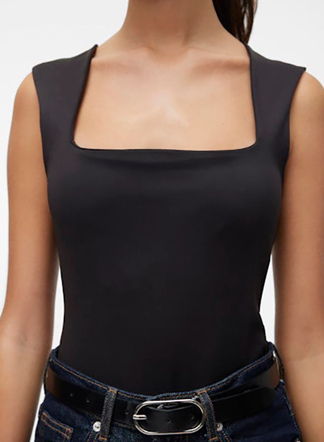 VERO MODA Vmmillion Sl Square Neck Top Jrs Noos - Image 5
