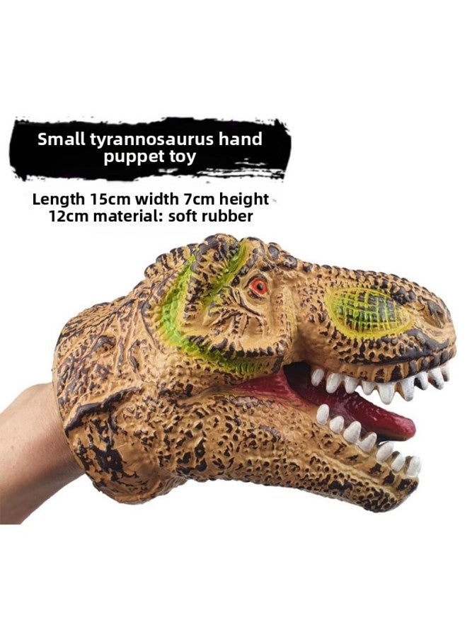 إسكدنيا لعبة الديناصورات المخيفة لل سريعة ومخيفة دمية يد التنين لوازم لمحبي الدراجات النارية - اللون: T. ريكس ترومبيت (1) - Image 1