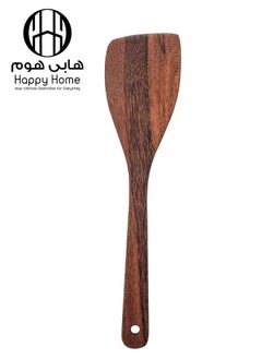 Happy Home Wooden Spoon Kitchen Cooking Utensils Non-Scratch Stirring Serving Non-Stick Heat Resistant 32cm  - Image 1