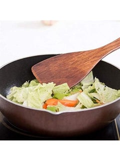 Happy Home Wooden Spoon Kitchen Cooking Utensils Non-Scratch Stirring Serving Non-Stick Heat Resistant 32cm  - Image 5