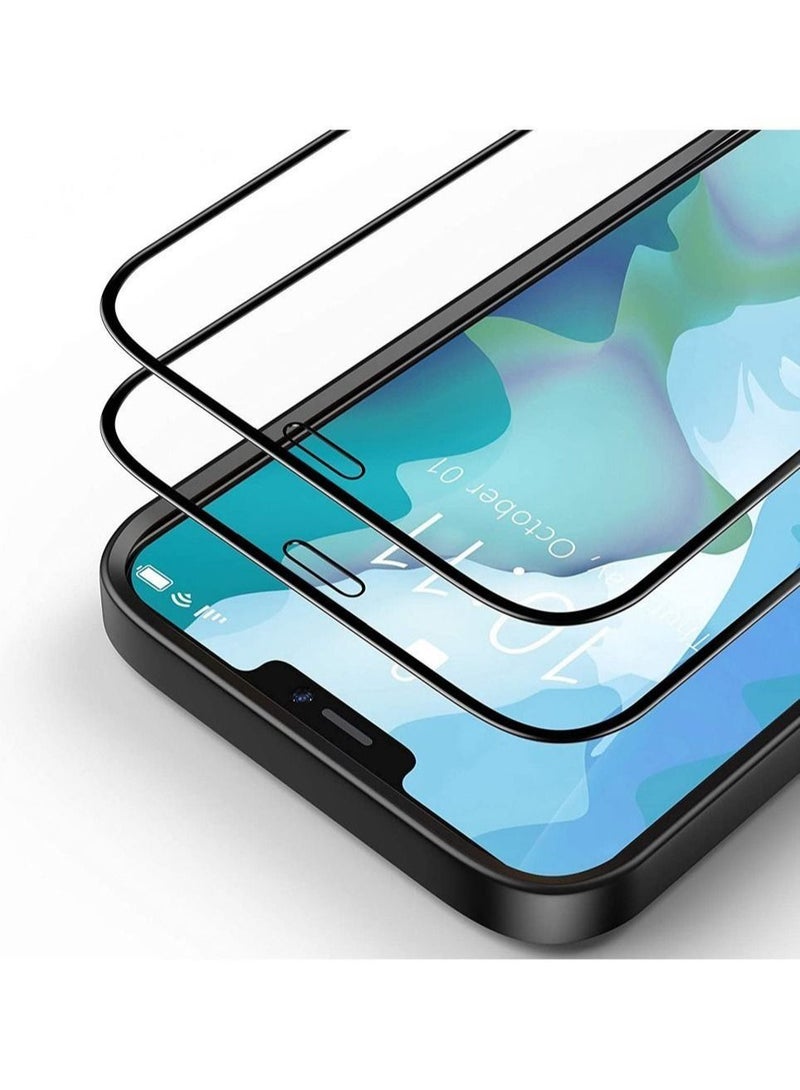 2Pack for iPhone 12 Pro Max Screen Protector Crystal Clear 9H Tempered Glass Scratch Resistant Full Coverage Film 6.5 inch - Image 2