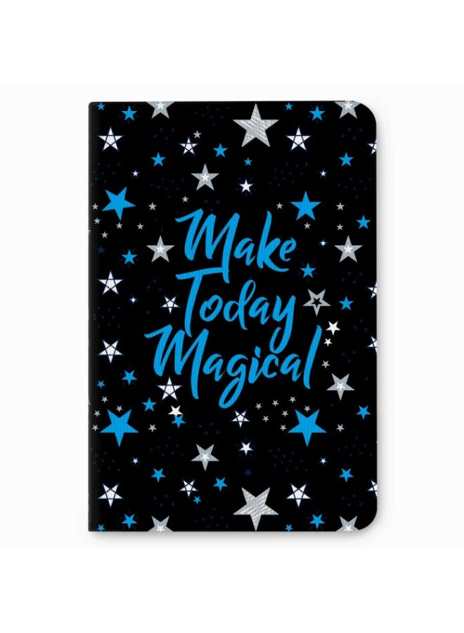Factor Notes Notebook: 90 GSM, B6, Ruled, 112 Pages Journal Diary (Make Today Magical) - Image 1