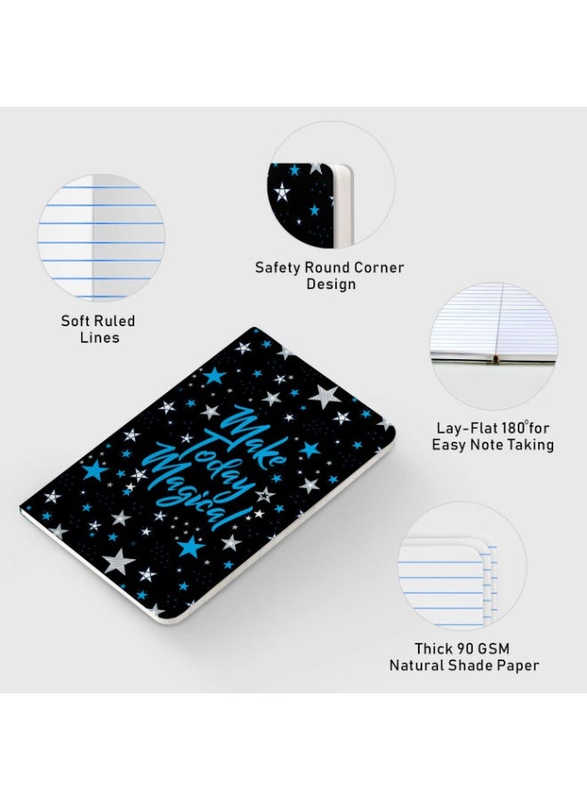 Factor Notes Notebook: 90 GSM, B6, Ruled, 112 Pages Journal Diary (Make Today Magical) - Image 3