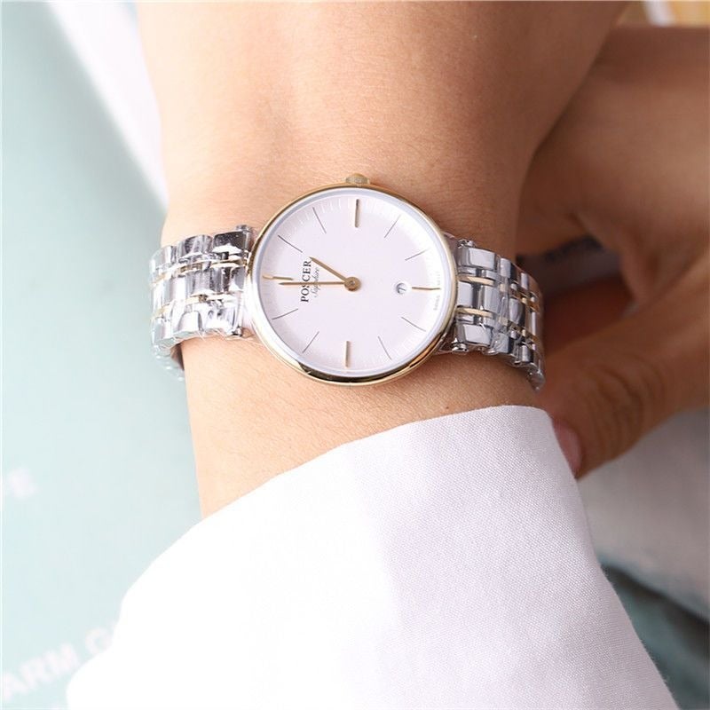 Porsche watch, women's watch, men's watch, quartz watch, simple and ultra-thin, couple's watch, Porsche 8278 - Image 2