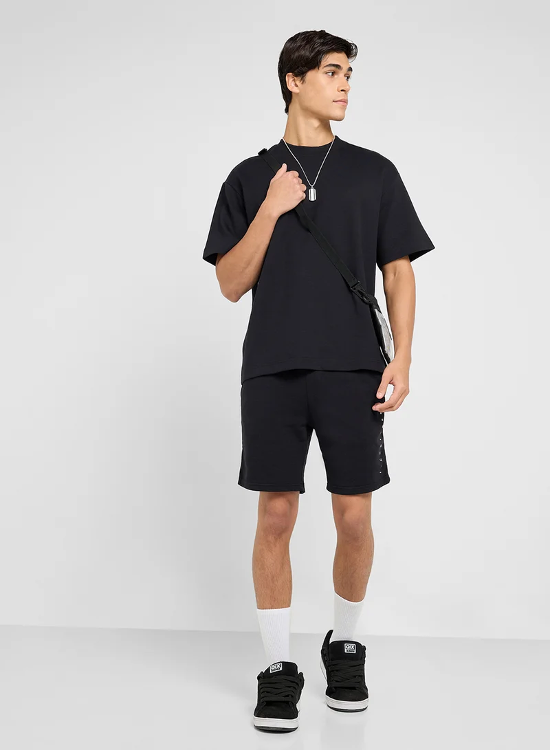 جاك اند جونز Jcokinetic Graphic Crew Neck T-Shirt