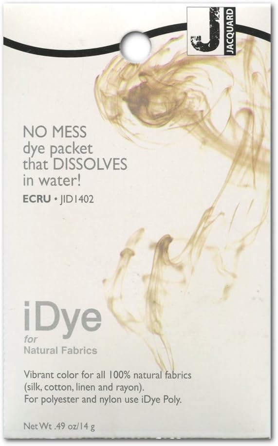 Jacquard iDye for Natural Fabrics 49 Oz  Ecru