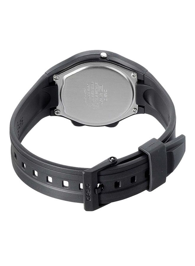 CASIO Unisex Water Resistant Analog & Digital Watch AW-90H-7BVDF - 39 mm - Black - Image 3