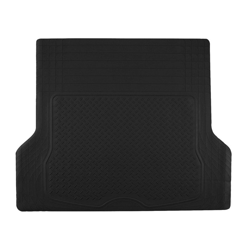 FH Group ClimaProof Universal Cargo Mat â€“ All-Weather, Trimmable Trunk Mat (54.5" W x 44" D) â€“ Fits Most Cars, SUVs & Trucks â€“ Black - Image 1