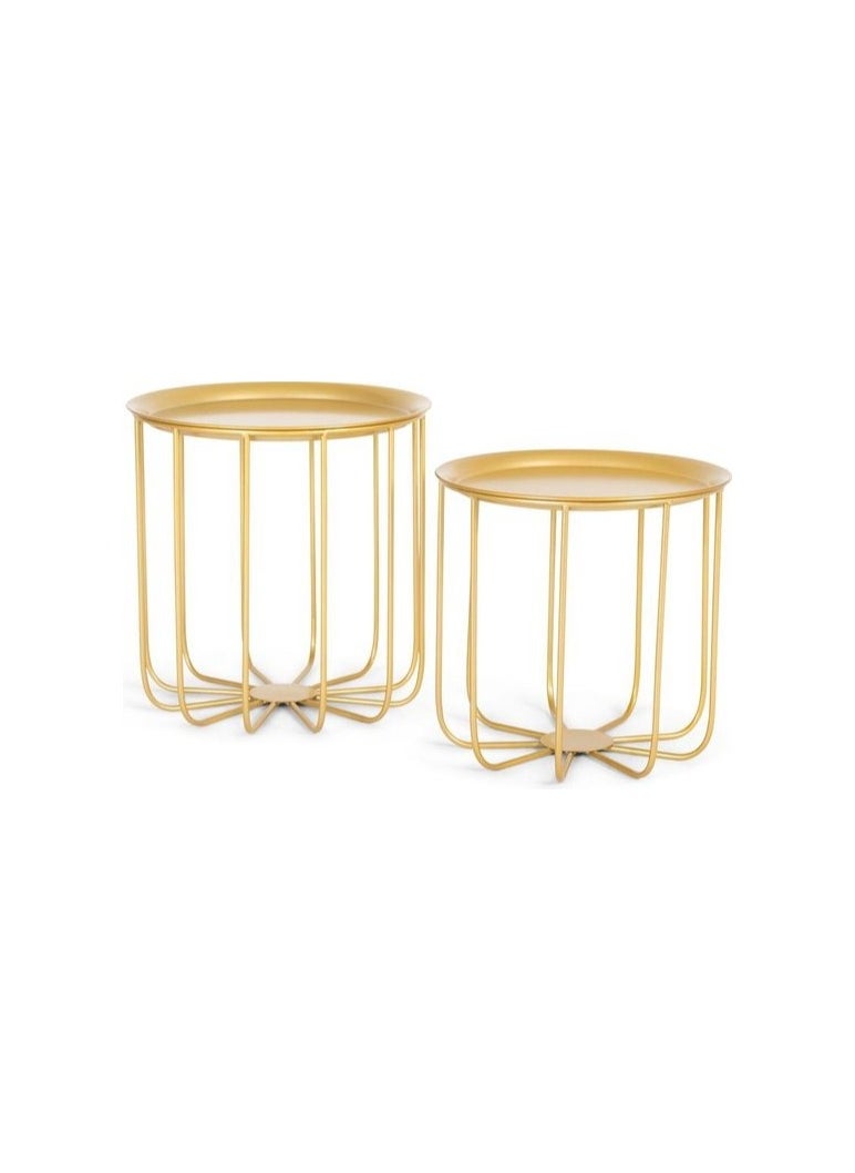 A set of versatile side coffee tables