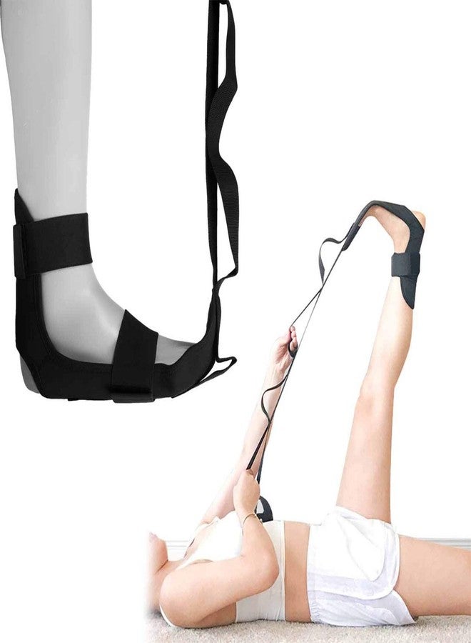 KLIVE Leg Stretcher for Yoga and Gym for Men and Women Effective Foot Stretcher Strap Exercises for Plantar Fasciitis Relief(1 PCS) - Image 2