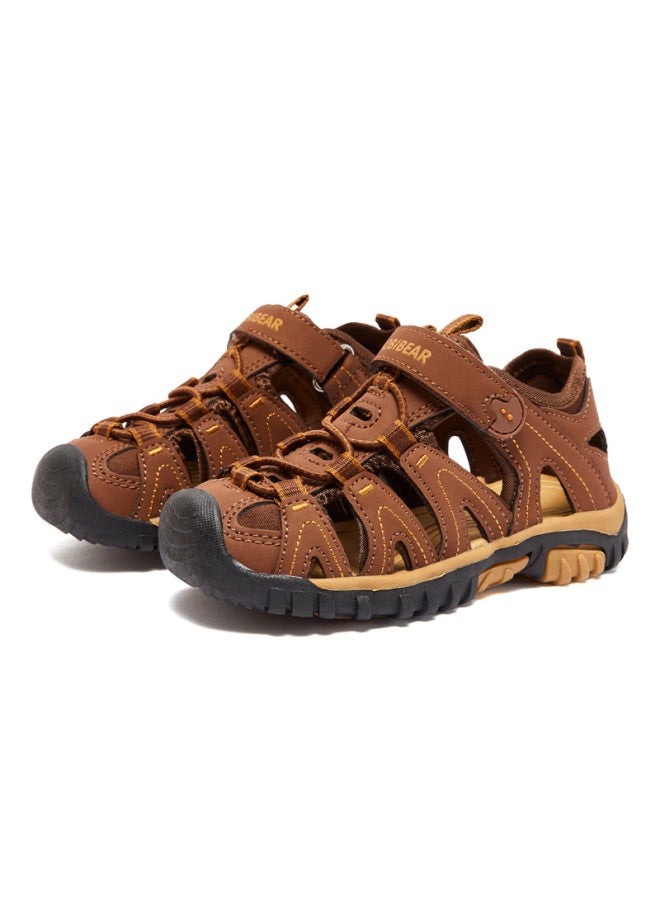 Habib Bear Children's Shoes, Student Shoes, Children's Sandals, Summer Girls' Closed-toe Shoes, Boys' Shoes, Beach Shoes Velcro Fasteners