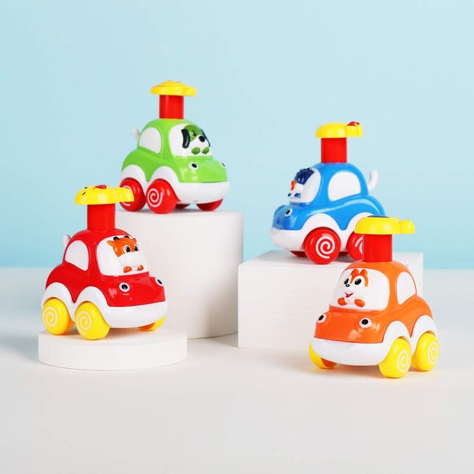 ALASOU Animal Car Toys for 1 2 Year Old Boy|Baby Toys 12-18 Months|1 Year Old Boy Gifts for Toddler Toys Age 1-2|1 2 Year Old Boy Birthday Gift for Infant Toddlers - Image 2