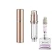 ANTOKX Travel Perfume Bottle Refillable Atomizer 5ML Perfume Atomiser Scent Pump Case Leakproof Portable Perfume Sprayer for Women and Men Rose Gold - Image 2