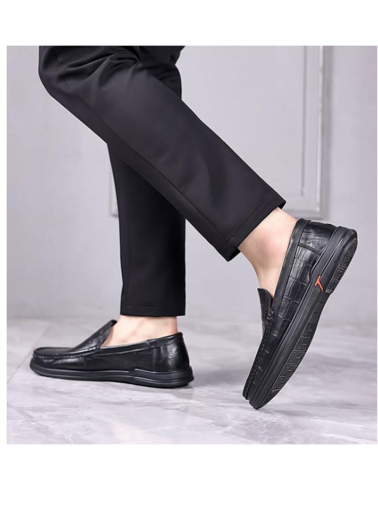 KUYING - New Men's Business Leather Shoes - Image 1