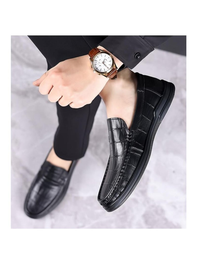 KUYING - New Men's Business Leather Shoes - Image 1