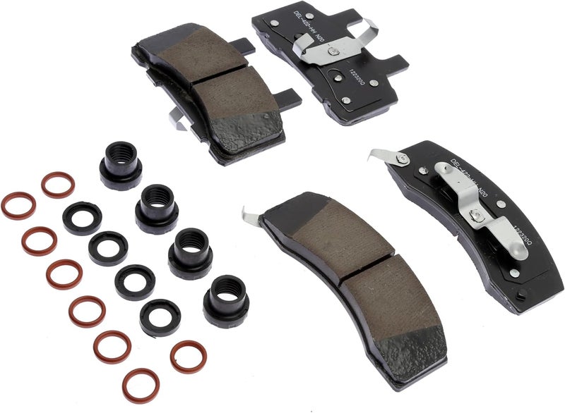 ACDelco Professional 17D370CHF1 Ceramic Front Disc Brake Pad Kit with Seals