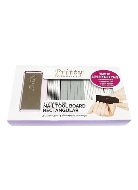 SS NAIL TOOL BOARD RECTANGLE W 48pads