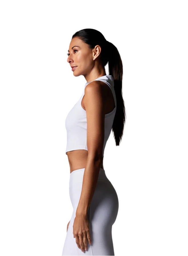 TAVI POLO TANK WHITE FLORAL - Image 2