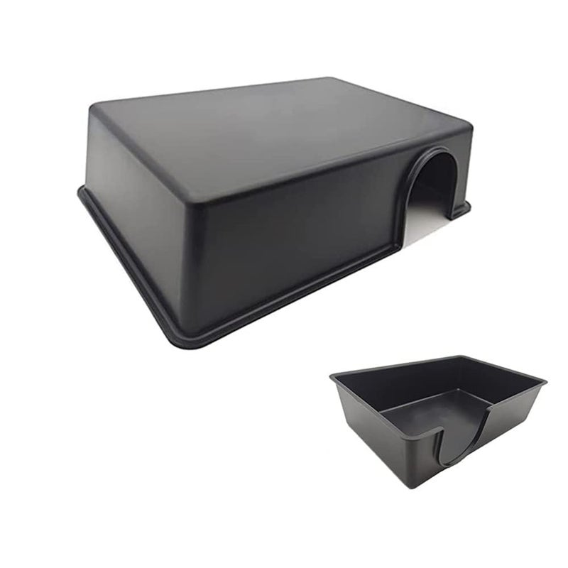 Amypet Different Size Reptile Use Hide Cave for Snakes,Reptiles, Ball Pythons Durable Material Easy to Clean 10.2 x7.48 x 2.75inch (L) - Image 1