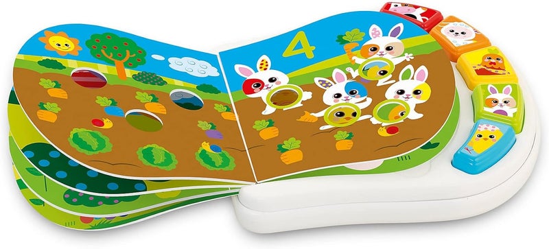 Chicco Counting Farm Plastic First Toy for Kids 6-36 Months - Image 4