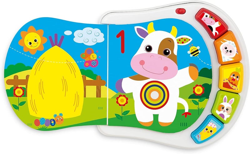 Chicco Counting Farm Plastic First Toy for Kids 6-36 Months - Image 2