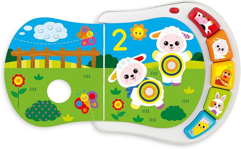 Chicco Counting Farm Plastic First Toy for Kids 6-36 Months - Image 3
