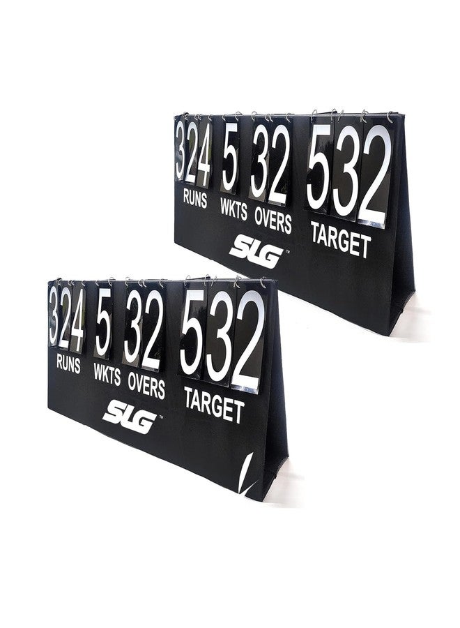 SLG Cricket Scoreboard for Academy Use | Durable PVC Score Board with Clear Digits | Portable, Weather-Resistant Scoring Board for Matches & Practice (Pack of 2) - Image 2
