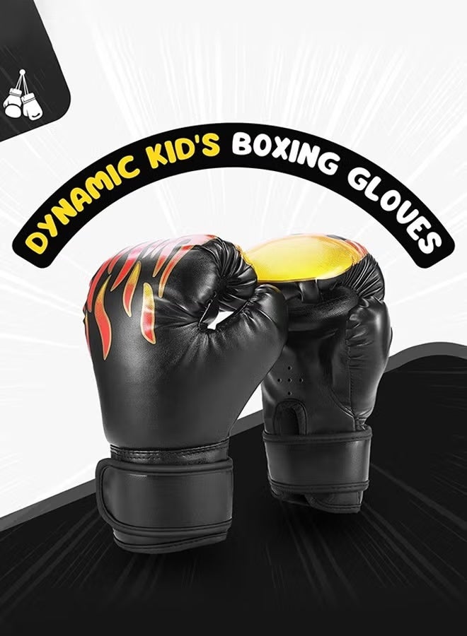 EETU Boxing Gloves,8oz Boxing Training Gloves For Adults Kids,Premium Boxing Fight Gloves,Punching Gloves,All-Purpose Training Punching Bag Gloves,Home Workout Kickboxing Sandbag Sports Fitness Gloves - Image 2