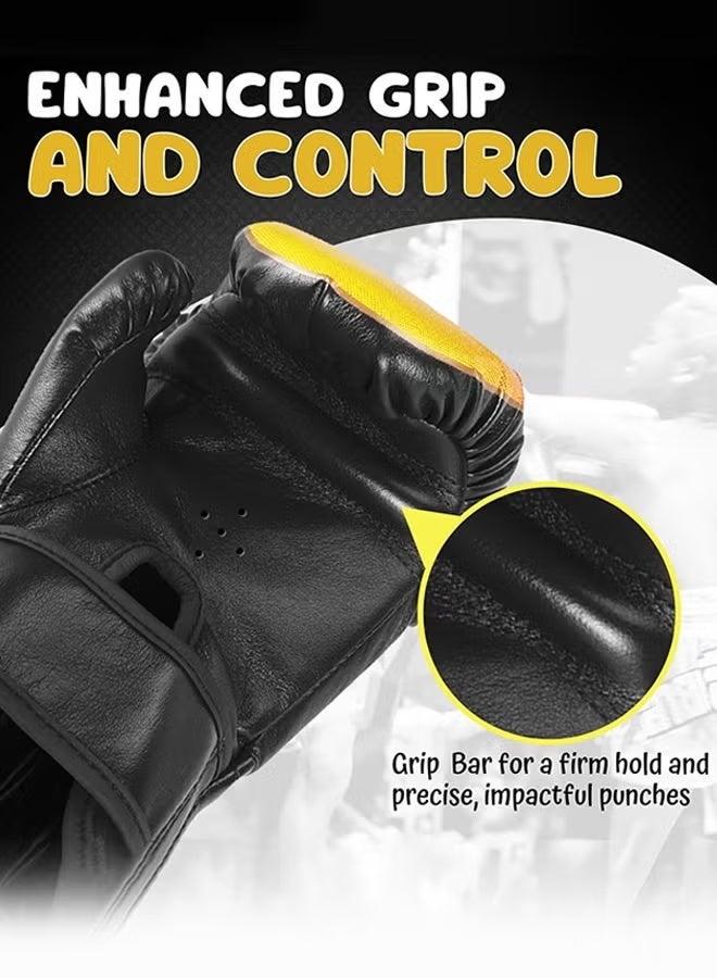 EETU Boxing Gloves,8oz Boxing Training Gloves For Adults Kids,Premium Boxing Fight Gloves,Punching Gloves,All-Purpose Training Punching Bag Gloves,Home Workout Kickboxing Sandbag Sports Fitness Gloves - Image 3