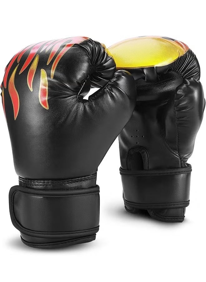 EETU Boxing Gloves,8oz Boxing Training Gloves For Adults Kids,Premium Boxing Fight Gloves,Punching Gloves,All-Purpose Training Punching Bag Gloves,Home Workout Kickboxing Sandbag Sports Fitness Gloves - Image 1