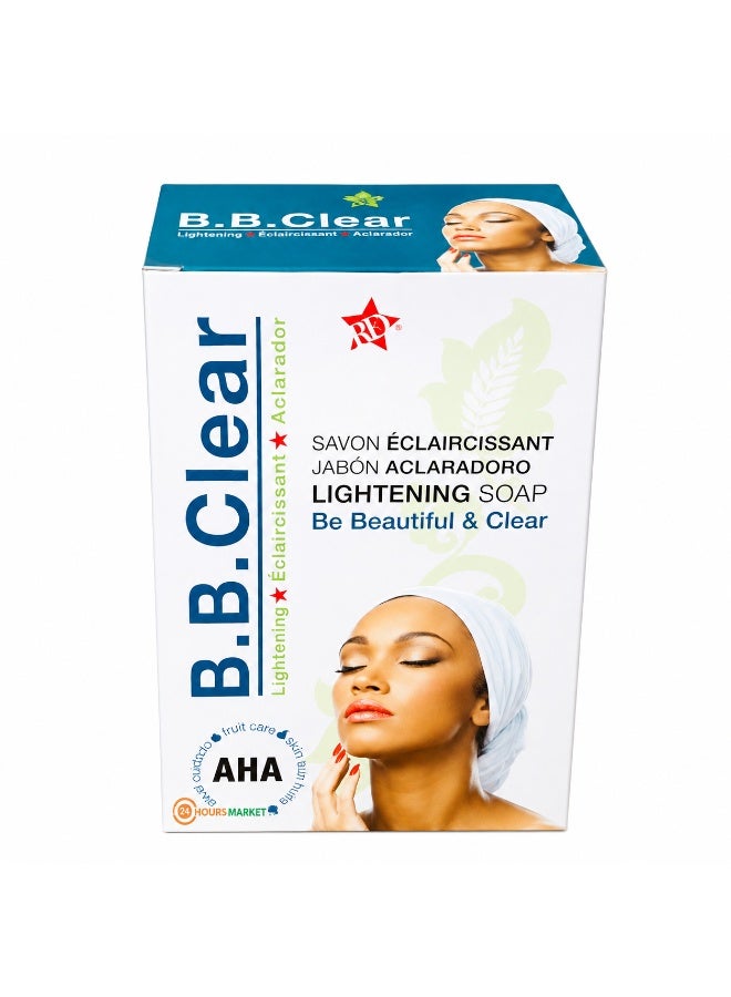 Clear Lightening Soap with AHA – Skin Brightening & Cleansing Soap