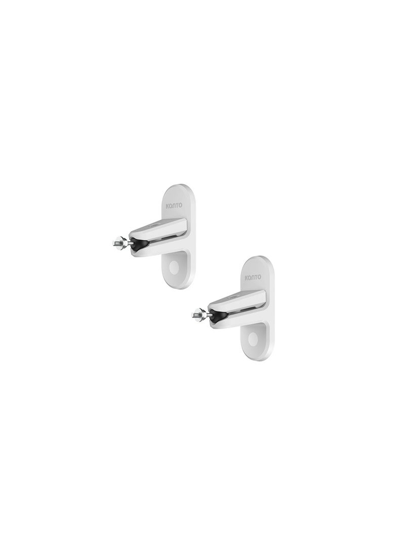Kanto Audio SPW3 Universal Satellite Speaker Wall Mount Bracket-White, Pair - Image 3