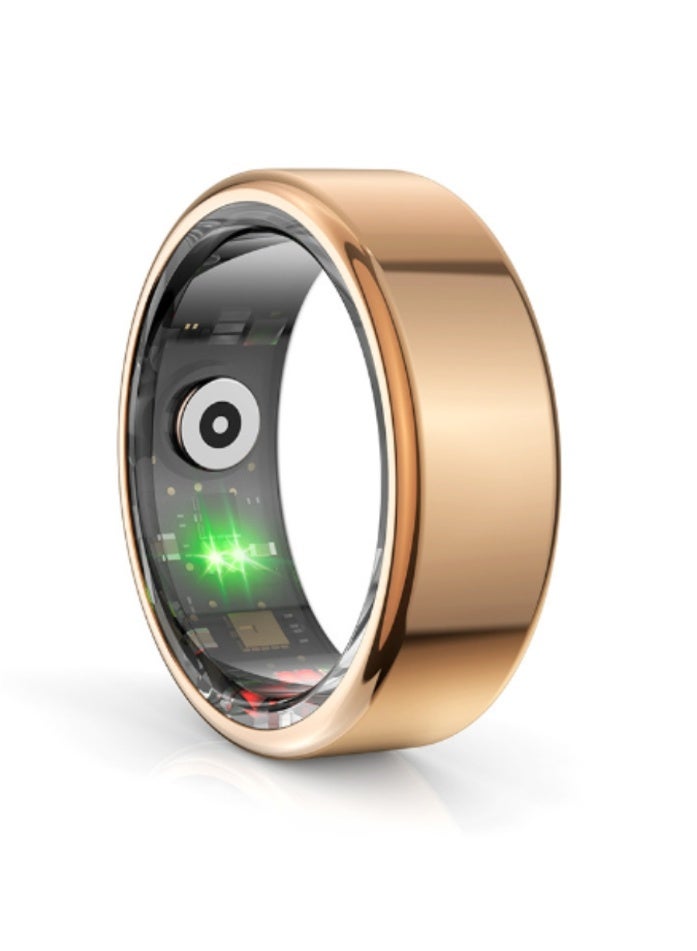 Tech Darling: Multi - functional Rose Gold Smart Ring -- Size 9 - Image 1