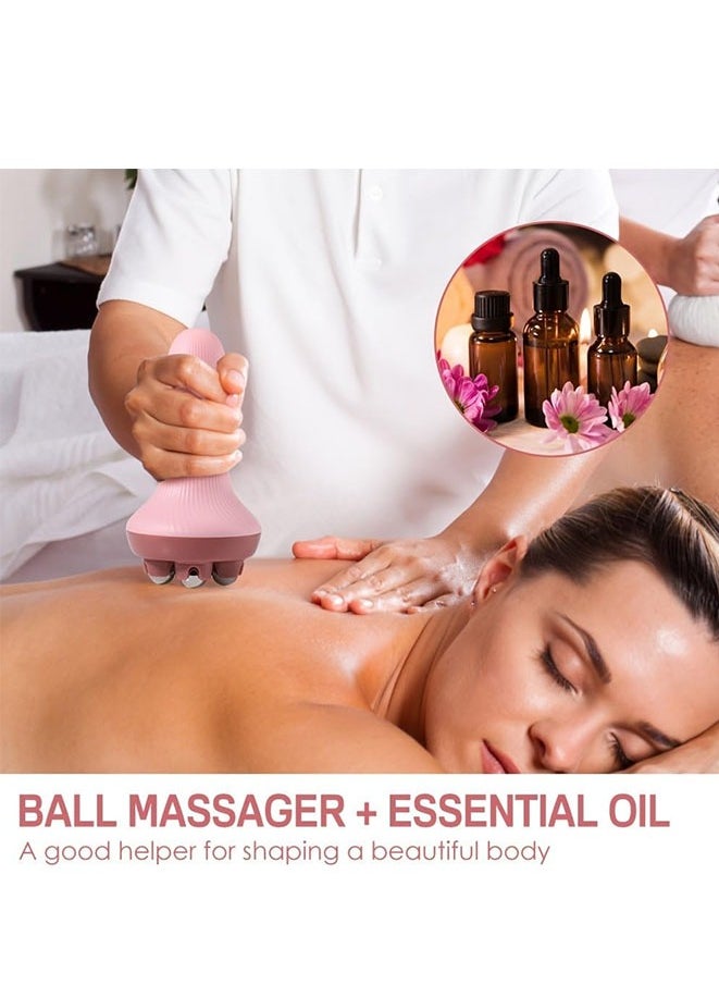 FASHION MANIA Roller Body Massager, Relax Massage Ball Roller, Handheld Lymphatic Drainage Massager For Muscle Back Neck Foot Calf Leg Muscle Relaxation  - Image 3