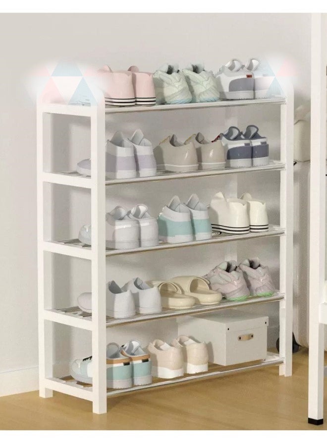 Generic 5 Tiers Shoe Rack Shoe Organizer, Fit 20-25 Pairs, 5 layers high, 75cm wide shoe rack, For Hallway, Bedroom, Living room  - Image 2