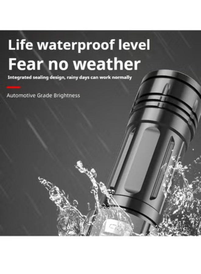 Flashlights 20000 High Lumens Rechargeable - 20H Runtime 1500 Meters Long Beam Super Bright LED Flash Light with Power Display & IPX5 Waterproof for Camping, 5 Modes, Zoomable Handheld Flashlight - Image 4
