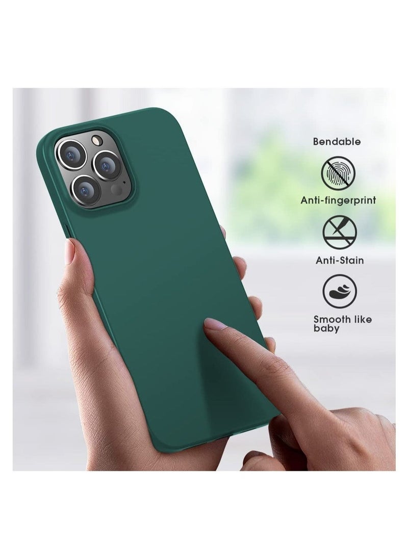 Raxoom Silicone Protective Case Compatible with iPhone 14 Pro Soft Liquid Gel Rubber Cover Shockproof Bumper Anti-Scratch Anti-Fingerprint Anti-Drop Slim Cover for iPhone (for iPhone 14 Pro) - Image 4