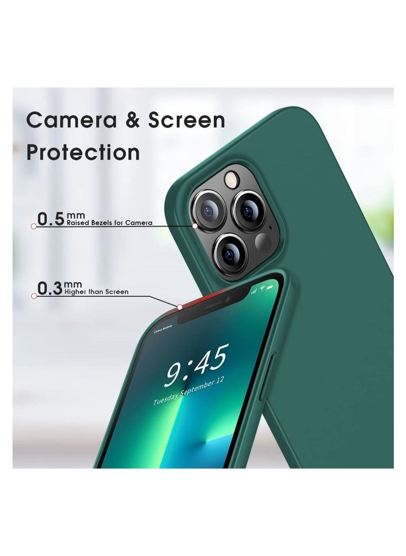 Raxoom Silicone Protective Case Compatible with iPhone 14 Pro Soft Liquid Gel Rubber Cover Shockproof Bumper Anti-Scratch Anti-Fingerprint Anti-Drop Slim Cover for iPhone (for iPhone 14 Pro) - Image 2