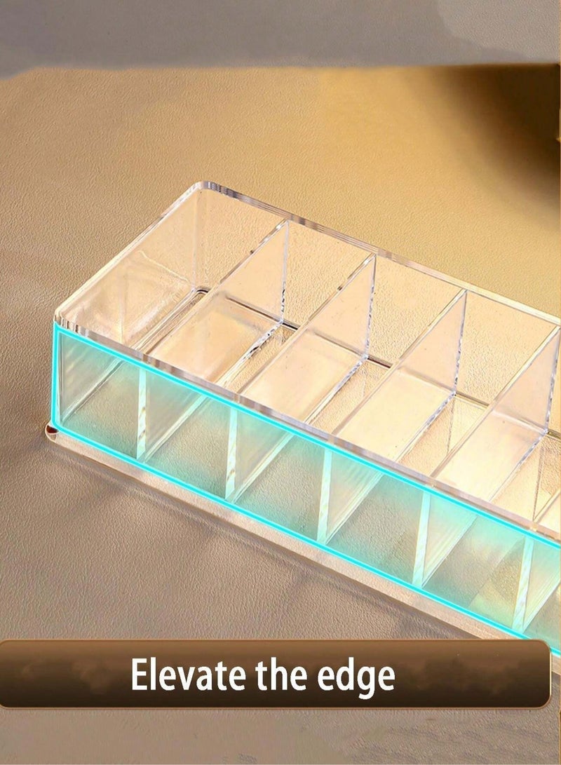 Baytak Cosmetic Organizer for Nail Polish & Makeup, Desktop Storage Box for Lipstick, Beauty Tools and Skincare (1 Piece) - Image 2
