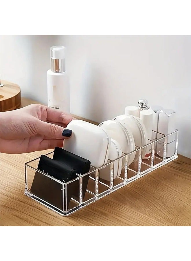 Baytak Cosmetic Organizer for Nail Polish & Makeup, Desktop Storage Box for Lipstick, Beauty Tools and Skincare (1 Piece) - Image 4