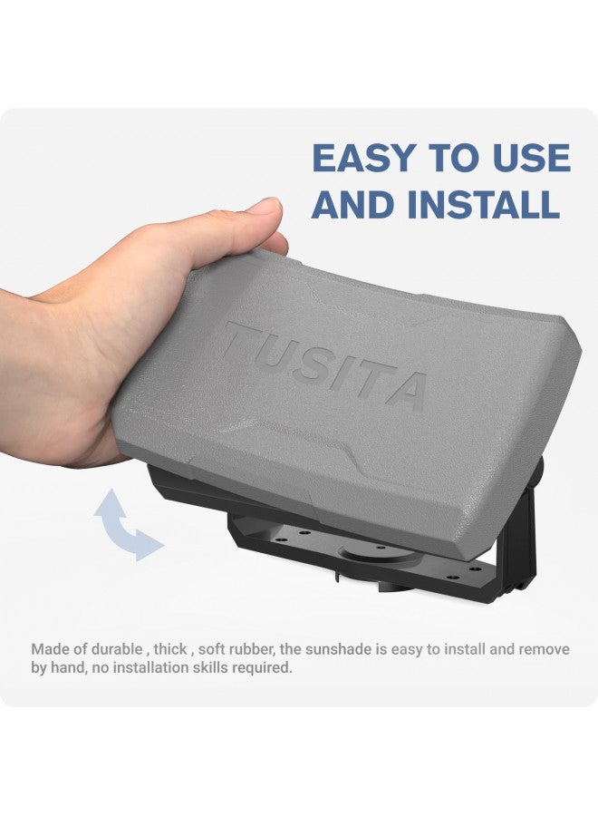 TUSITA TUSITA 010-13131-00 Protective Cover Compatible with Garmin Striker 7 Series - Fishfinder Silicone Sun Cover  - Image 3