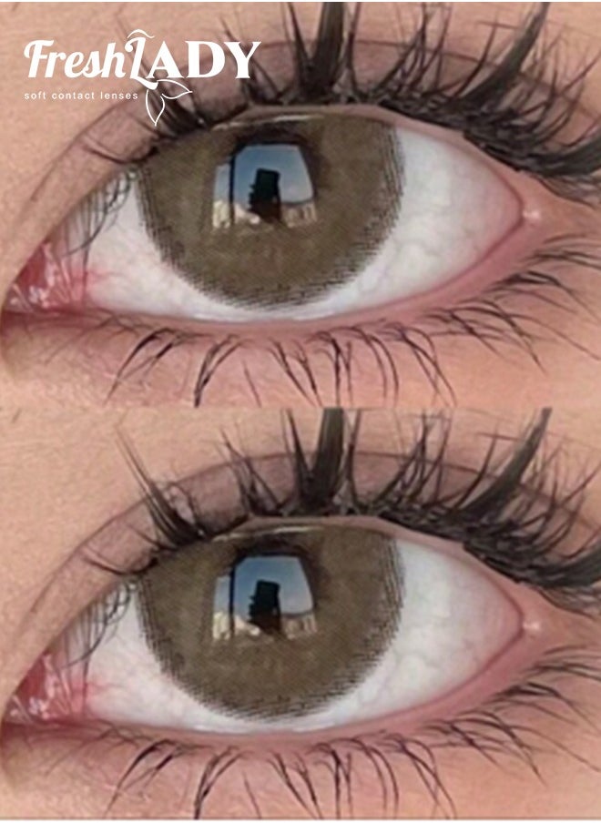 FreshLady Freshlady Cortado 14.20mm Colored Contact Lenses 1 Year Disposable for Daily Wear  - Image 2
