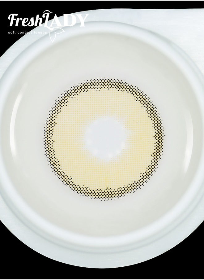 FreshLady Freshlady Cortado 14.20mm Colored Contact Lenses 1 Year Disposable for Daily Wear  - Image 4